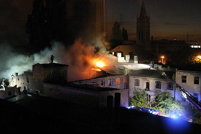Pożar przy ul. Lipowej