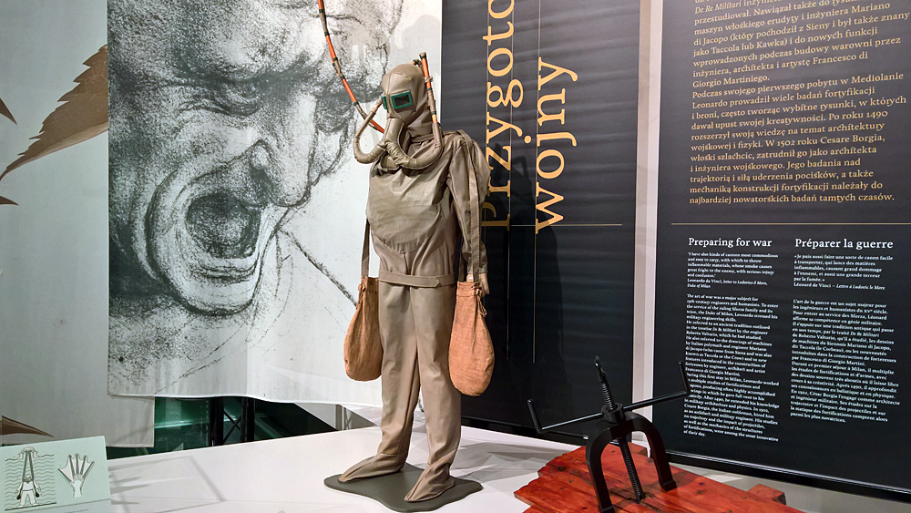 „Leonardo da Vinci - Energia Umysłu” – wystawa w EC1 – Miasto Kultury w Łodzi